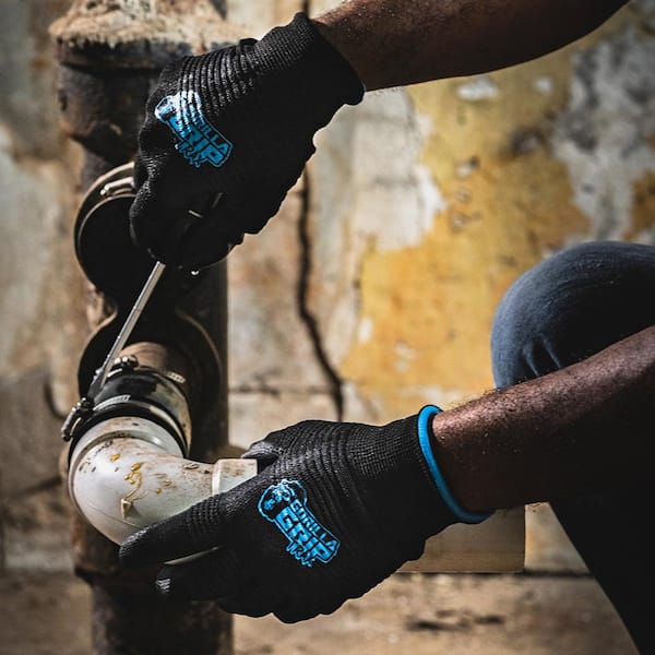 GORILLA GRIP Medium TRAX Extreme Grip Work Gloves 25486-054 - The