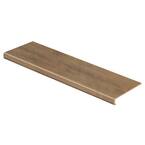 Harvest Cherry 47 in. L x 12-1/8 in. W x 2-3/16 in. T Laminate to Cover Stairs 1-1/8 in. T to 1-3/4 in. T