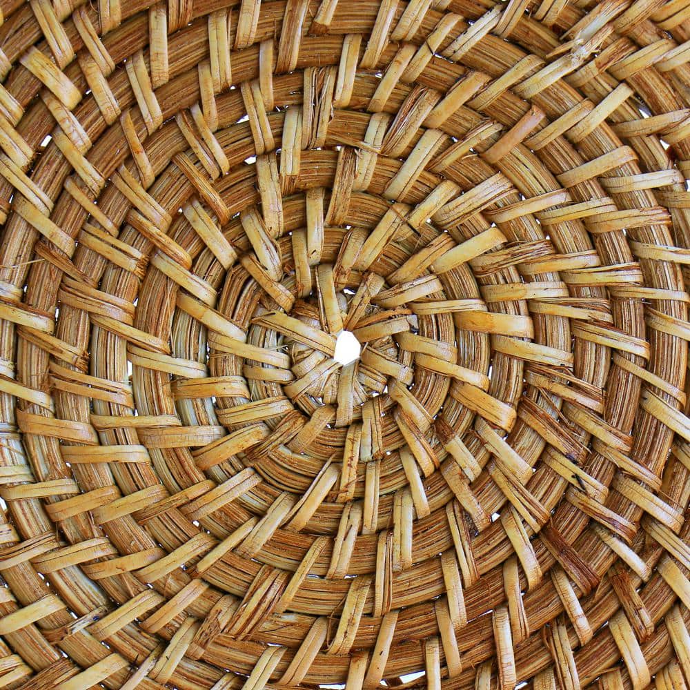 Natural Rattan 14" Woven Round Placemat
