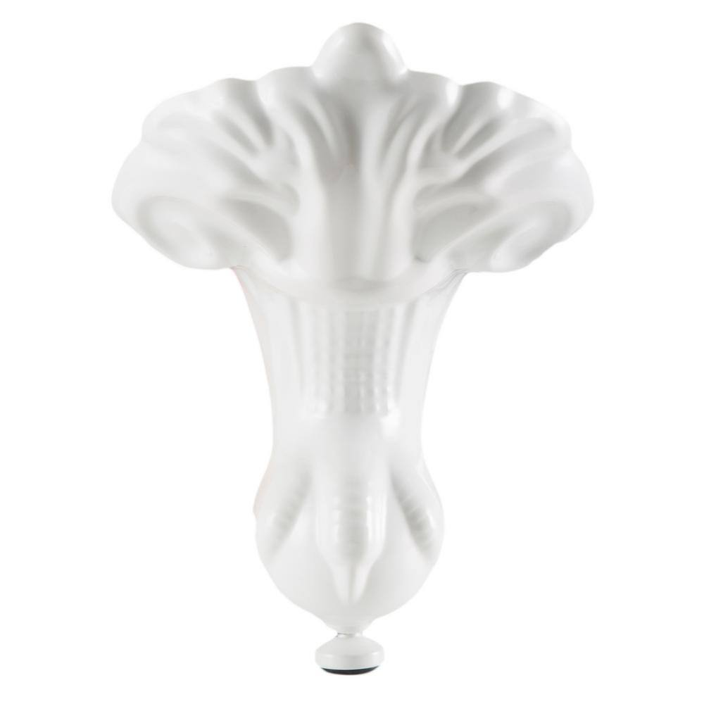 67'' Glossy White Acrylic Clawfoot Soaking Bathtub