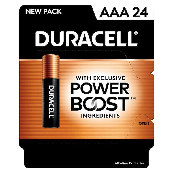 Coppertop Alkaline AAA Battery (24-Pack), Triple A Batteries
