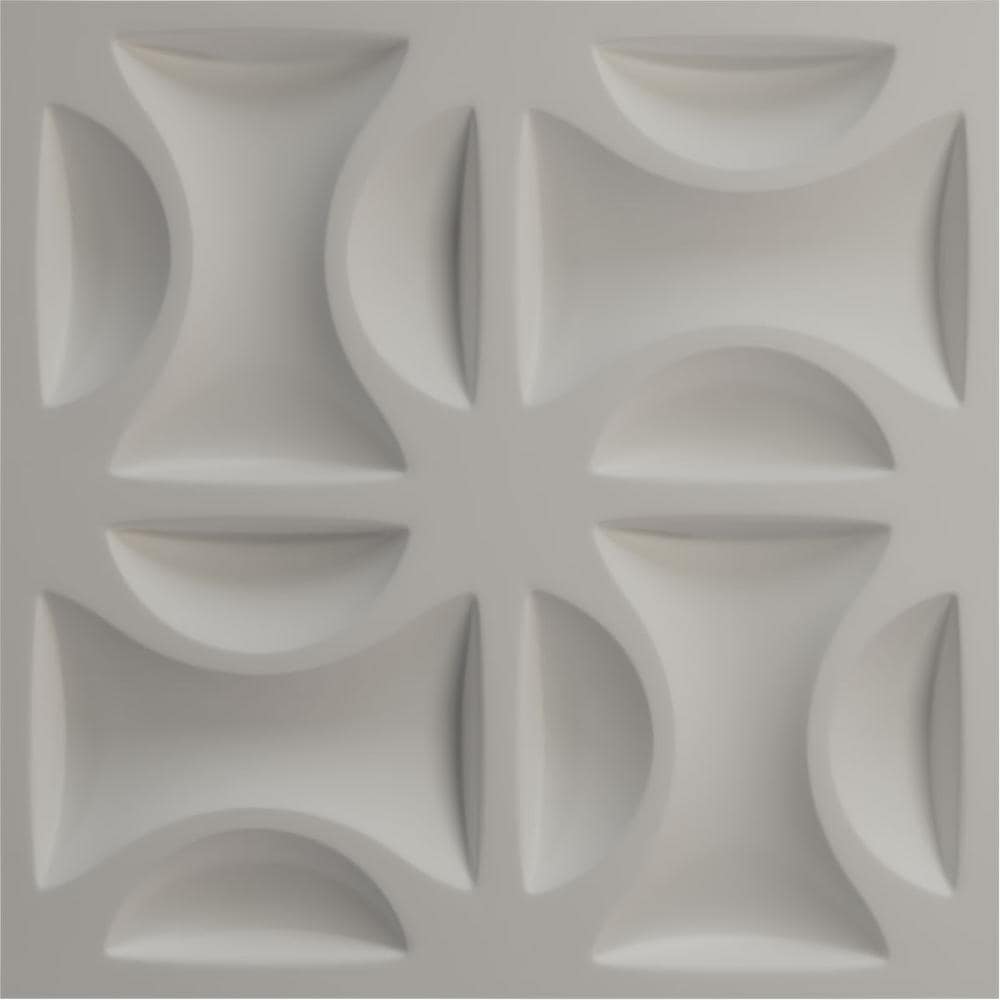 UltraCover Satin Blossom White 3D Textured PVC Wall Panel