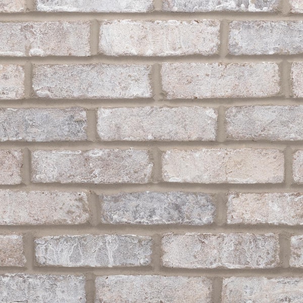 Old Mill Brick 0.625 in. x 2.25 in. x 7.625 in. Tahoe Thin Brick Samples (Box of 3 Bricks)