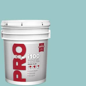 5 gal. #MQ6-08 Aquifer Dead Flat Interior Paint