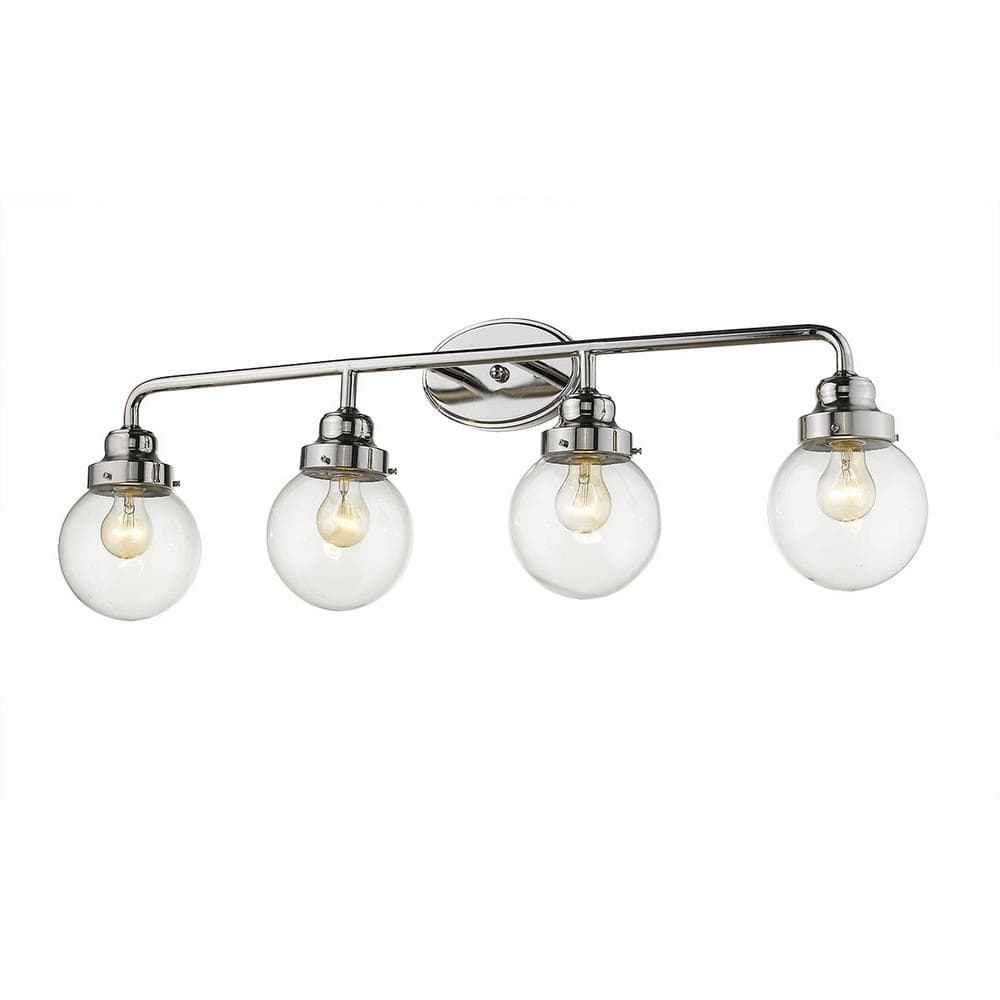 Portsmith 4-Light Polished Nickel Vanity price history on PriceWatchPro