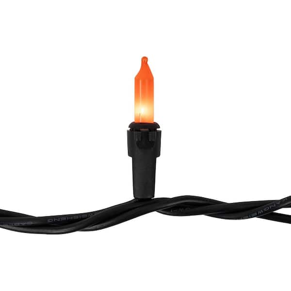 Northlight 21.50 ft. Orange Mini Halloween String Light Set