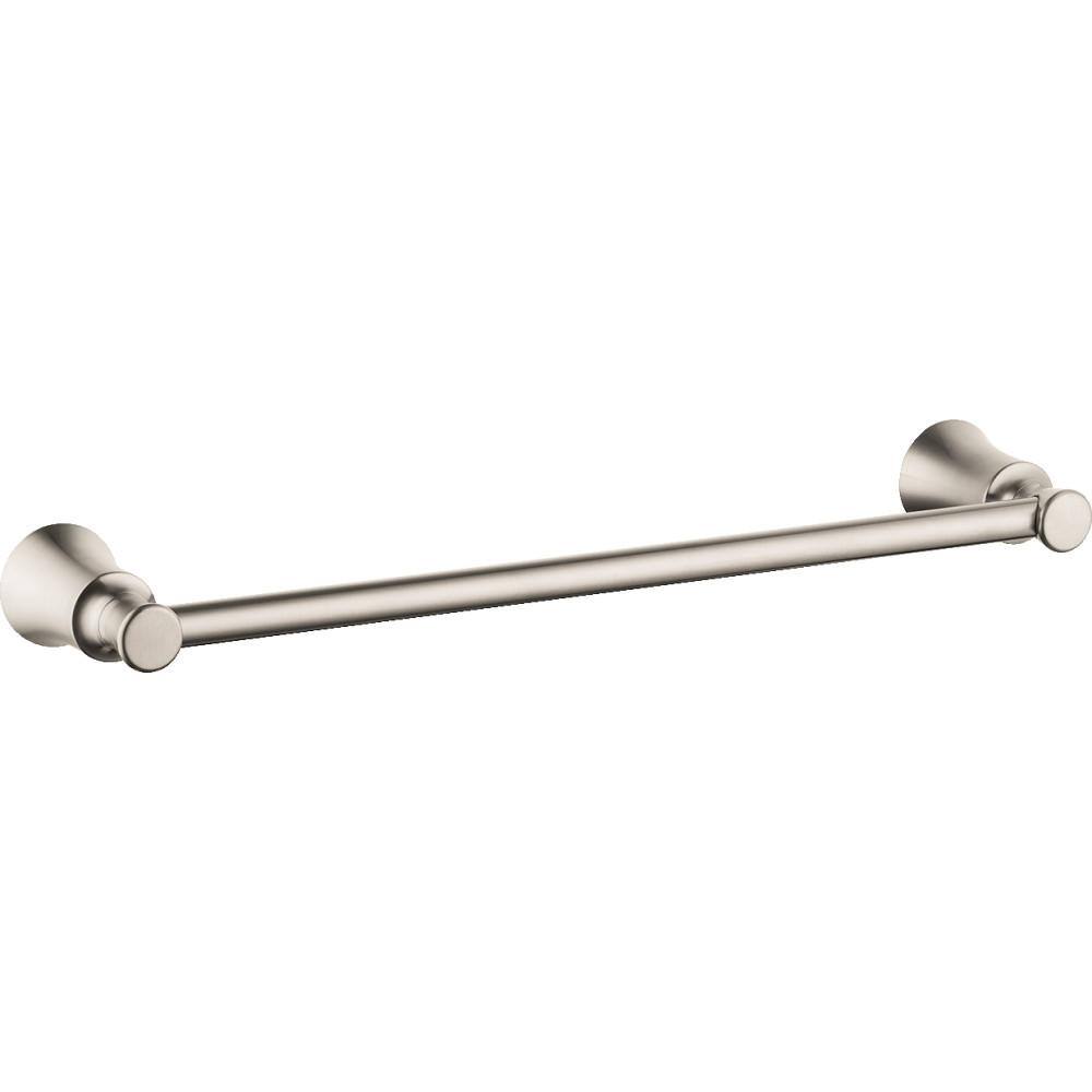 Hansgrohe Joleena 18 in. Towel Bar in Brushed Nickel 04784820 The