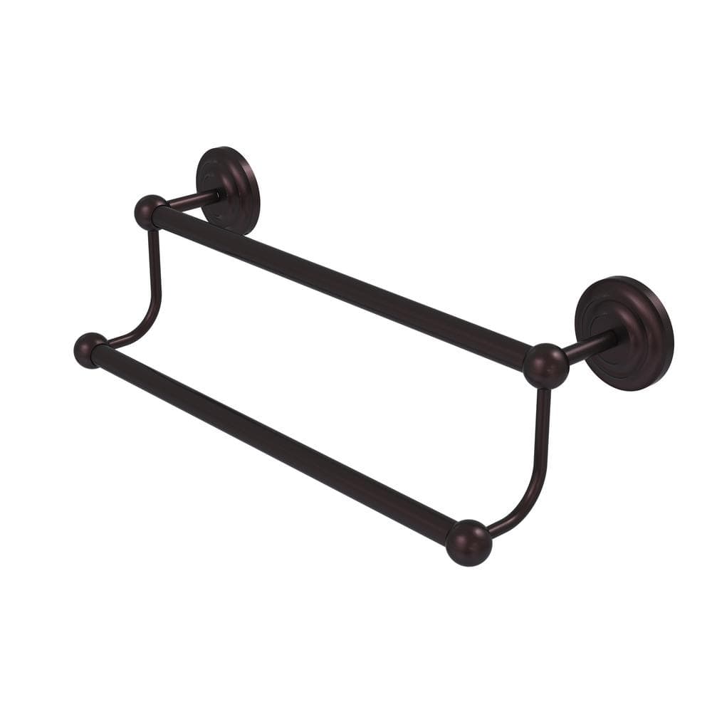 Prestige Que New Collection 36 in. Double Towel Bar in Antique Bronze price history on PriceWatchPro