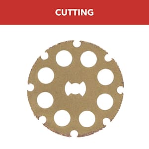 EZ Lock 1-1/2 in. Rotary Tool Wood Cutting Wheel
