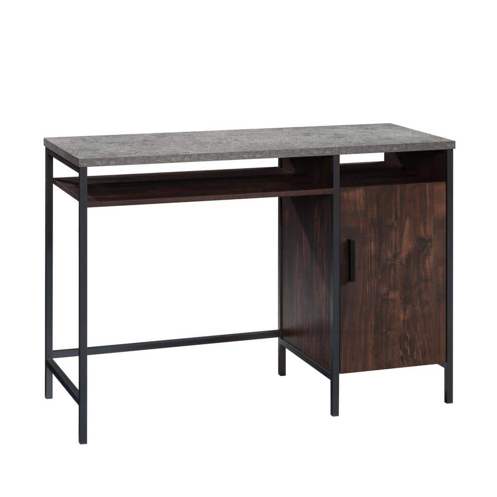 Sauder Market Commons Desk Rich Walnut