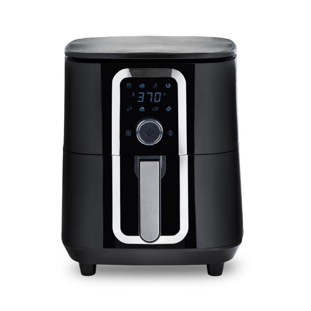 WHALL Air Fryer, 5.5QT Air Fryer Oven with LED Digital Touchscreen, 12-in-1  Cooking Functions Air fryers, Dishwasher-Safe Basket, Stainless Steel/BS
