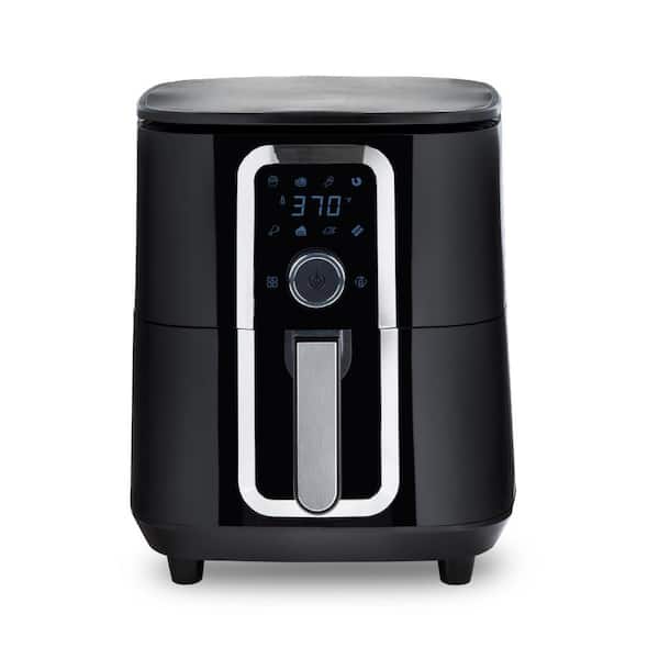 ARIA 7 Qt. Ceramic Family-Size Air Fryer with Accessories and Full Color Recipe Book