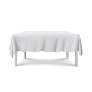 White Table Covers 36 in. x 103 in. Pack of 400 for Industrial, Commercial, Municipal and Healthcare