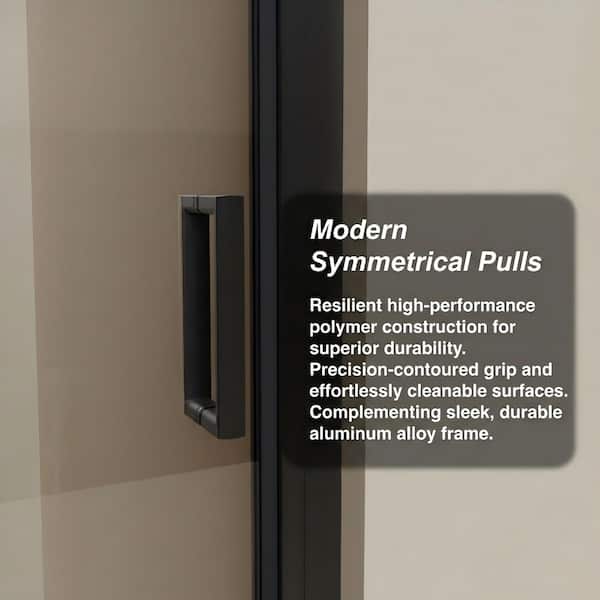 AVAXA 24.8 in. - 26 in. W x 72 in. H Bi-Fold Framed Shower Door in