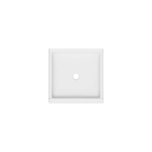 Swan Veritek 32 in. x 32 in. Single Threshold Shower Pan in White