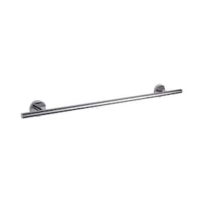 Bagno Nera Stainless Steel 30 in. Towel Bar in Chrome