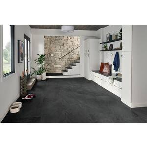 Midnight Montage 24 in. x 48 in. Matte Porcelain Floor and Wall Tile (112 sq. ft./Pallet)