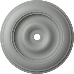 44-1/2" x 4" ID x 4" Classic Urethane Ceiling Medallion (Fits Canopies up to 8-1/4"), Primed White