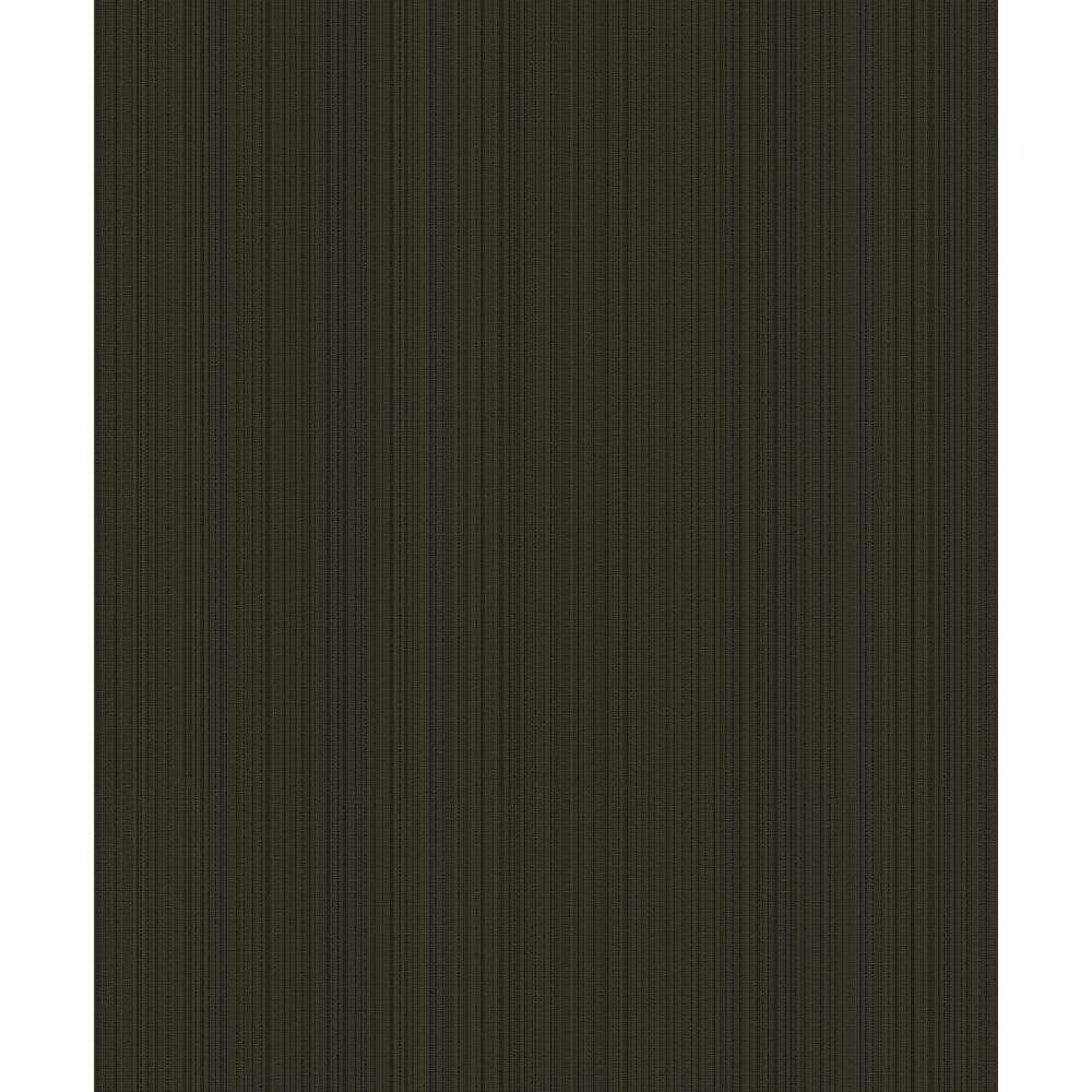 Boutique Collection Black Textured Stripe Non-pasted Paper on Non-woven Wal