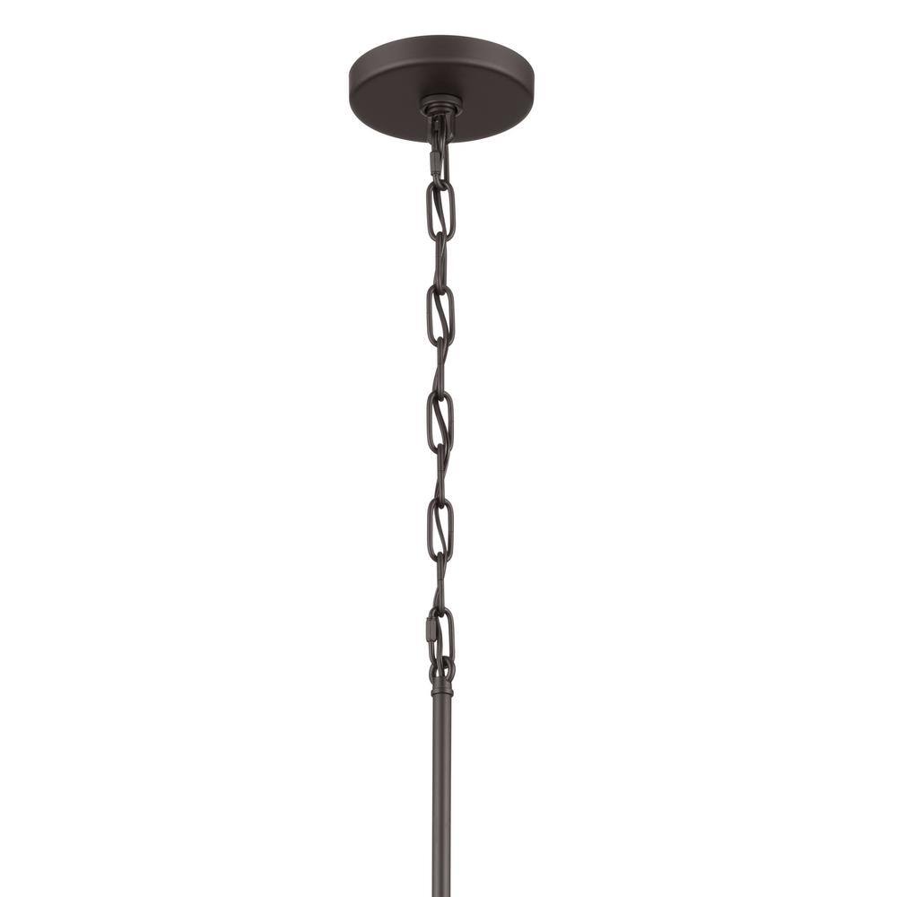 Erma 18" Olde Bronze Traditional Chandelier with White Glass Shades