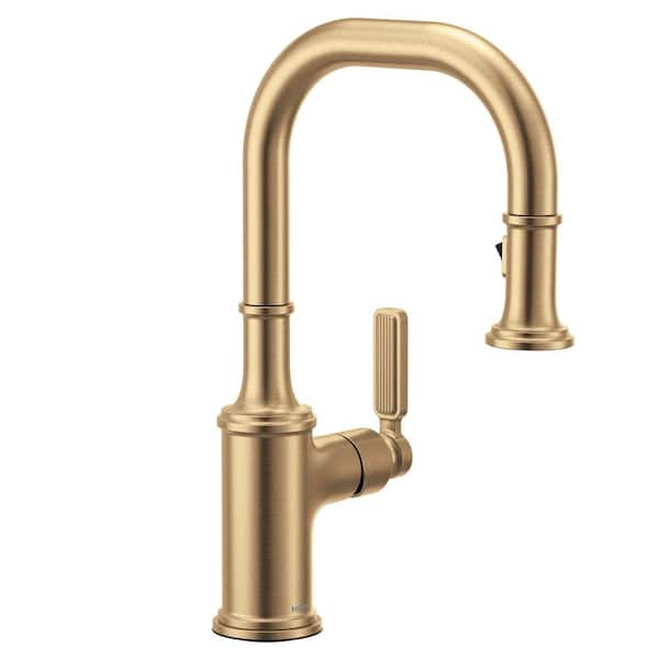 Smyth 1-Handle Bar Faucet in Bronzed Gold