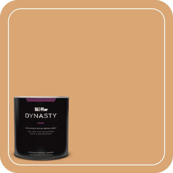 BEHR DYNASTY 1 qt. #BIC-14 Fresh Nectar Eggshell Enamel Interior Stain-Blocking Paint and Primer