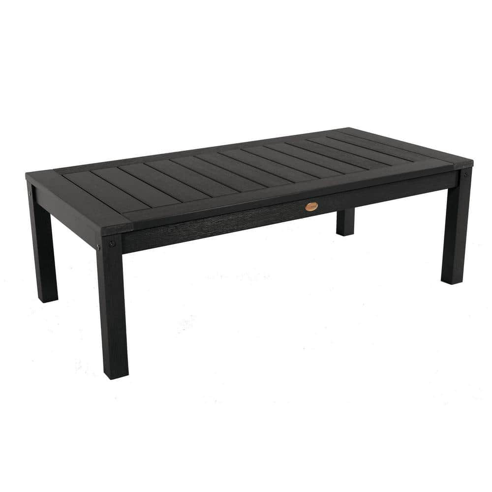 small black plastic garden table