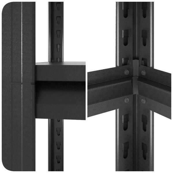 Reviews for FUNKOL 5-Tier Black Metal Heavy Duty Storage