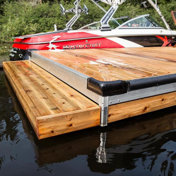 Black PVC Dock Corner Bumper (2-Pack)