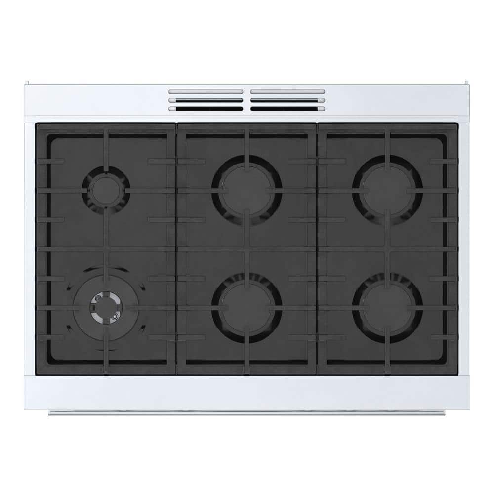 36" Stainless Steel Free-Standing Convection Gas Range
