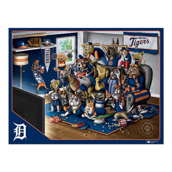 MLB Detroit Tigers 500pc Retro Series Puzzle