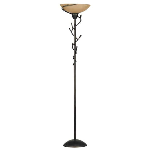 Kenroy Home Twigs 72 in. Bronze Torchiere