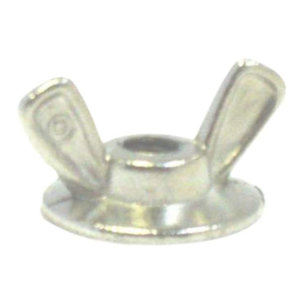 POMA 1/4-20 Galvanized Steel Wing Nuts (24-Pack)