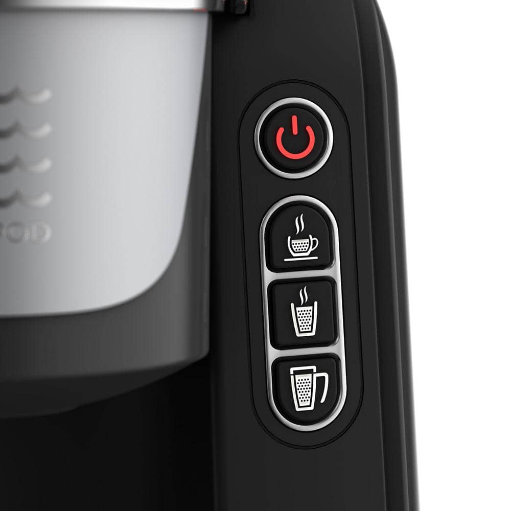 Black Programmable Pod Style Drip Coffee Maker