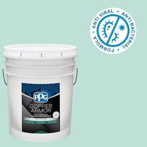 5 gal. PPG1230-2 Serendipity Semi-Gloss Antiviral and Antibacterial Interior Paint with Primer