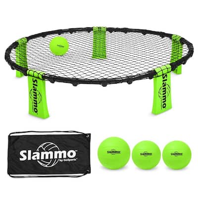 Slammo Game Set (Includes 3 Balls, Portable Carrying Case and Rules)