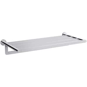 Composed 24 in. Towel Bar in Polished Chrome