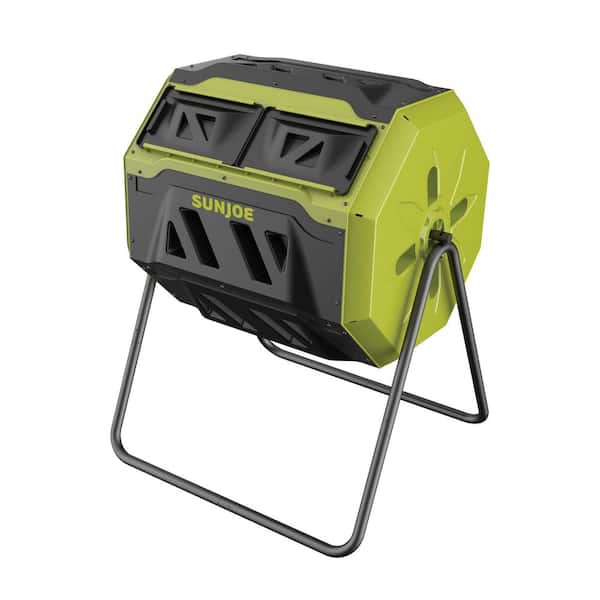 42 Gal. All-Season Outdoor Tumbling Composter with Dual Sliding Chambers