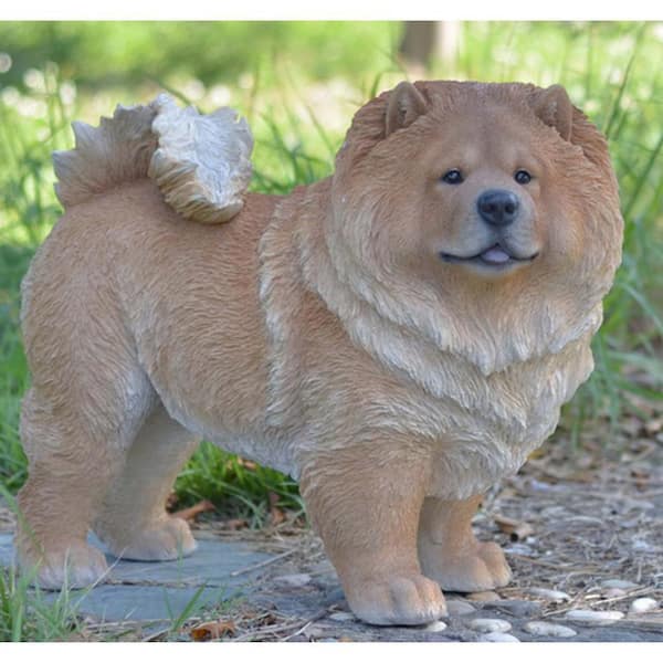 デブリンコ408chou chouドットT（BE)/413(BK)(WH) HI-LINE GIFT LTD. Chow Chow Standing 87749 - The Home Depot