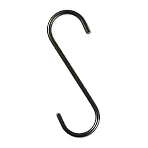 Handcrafted 6.5 in. S Hook Hammered Steel (6 Pack)