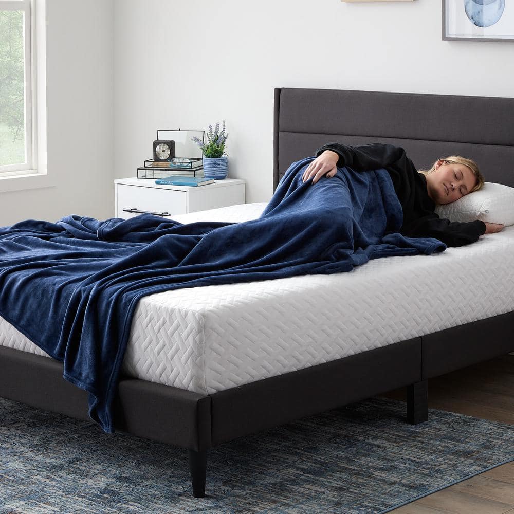 Lucid Comfort Collection SureCool 12in. Medium-Plush Gel Memory