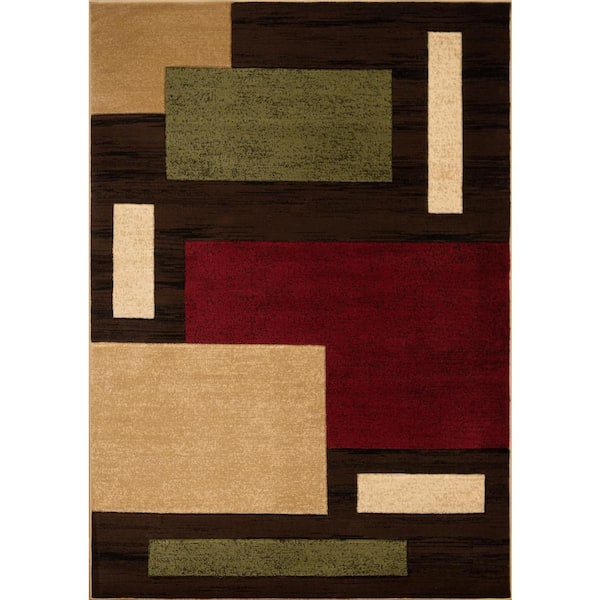 United Weavers Studio Chisel Multi 2 ft. x 3 ft. Area Rug