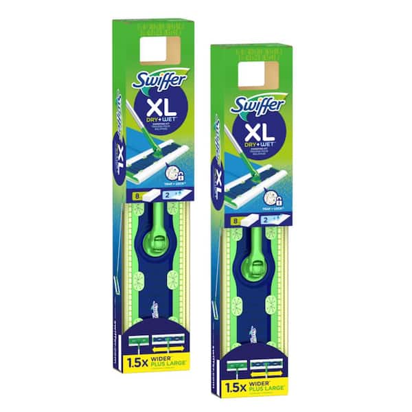 Swiffer Sweeper XL Starter Kit Dry and Wet Mop (2-Pack
