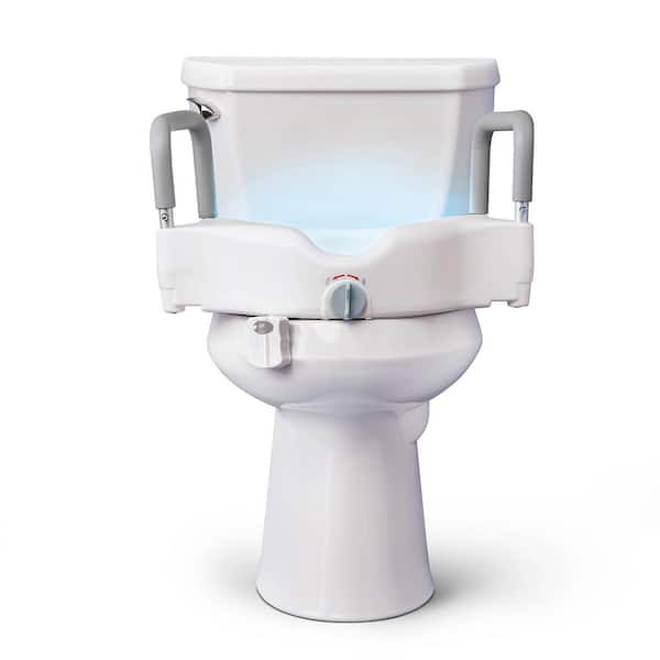 Elevated Toilet Seat 3-Inch Raised - Elevated Toilet Extender For ...