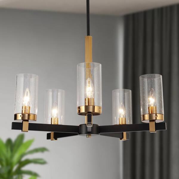 5 light modern chandelier