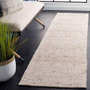 Classic Vintage Natural/Ivory 2 ft. x 8 ft. Distressed Runner Rug