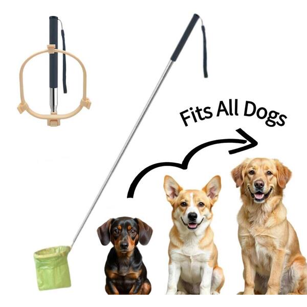 Misopily Portable Dog Waste Pickup Tool Hands-Free Bend-Free