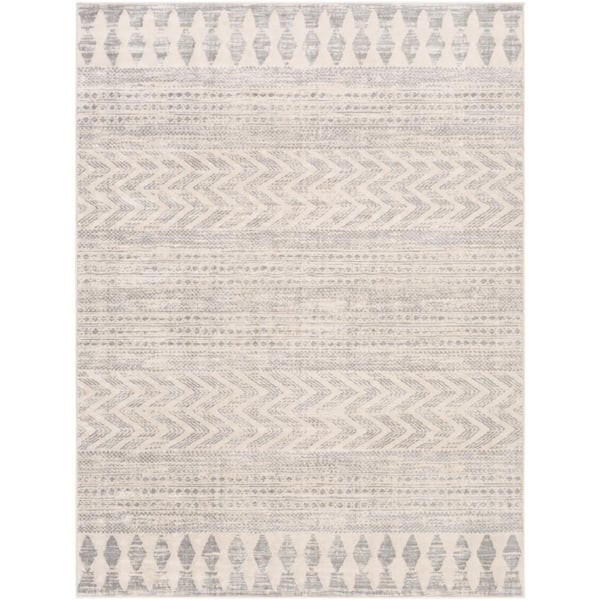 Haruhi Taupe 5 ft. 3 in. x 7 ft. 1 in. Area Rug