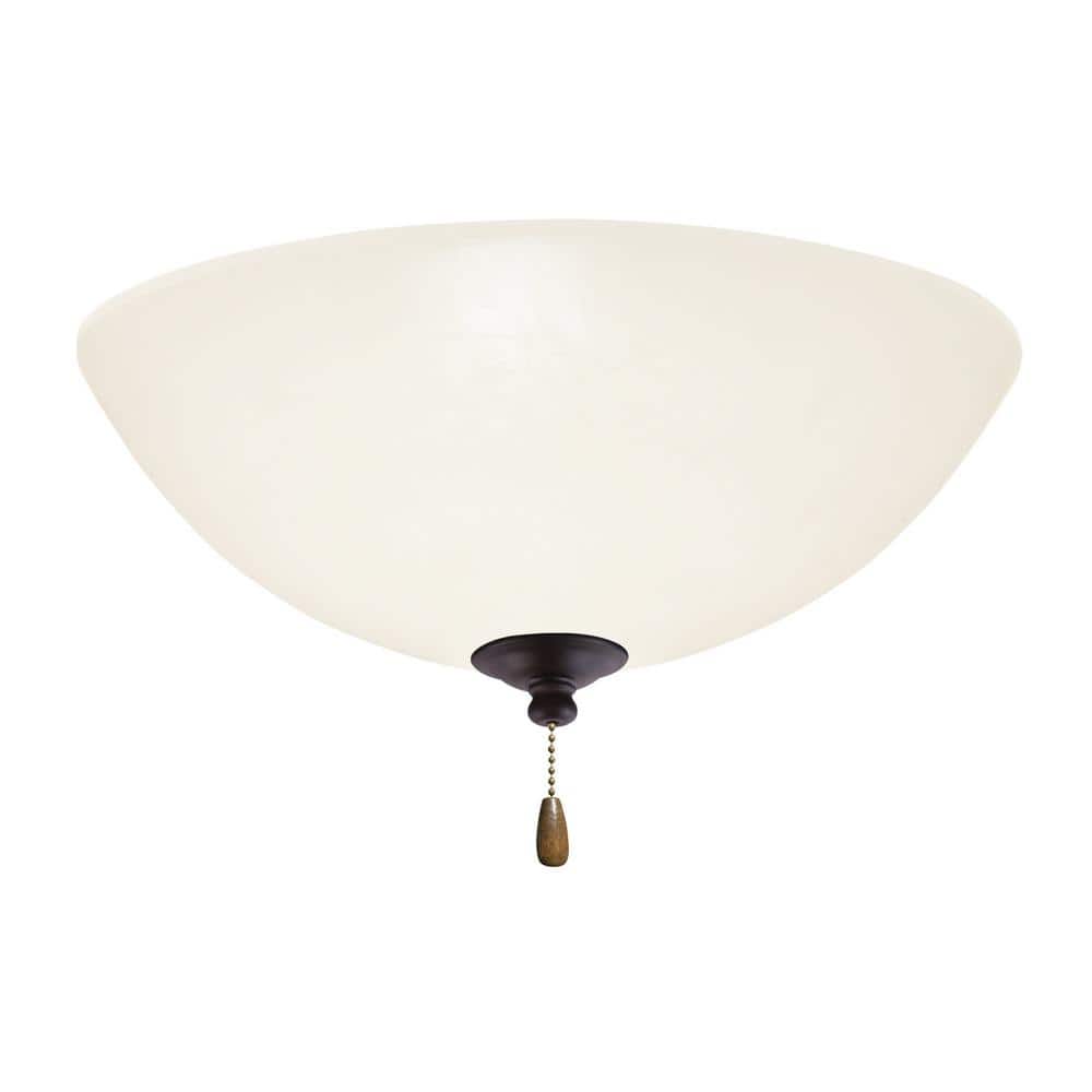 1-Light Oil Rubbed Bronze Ceiling Fan Bowl LED Light Fixture price history on PriceWatchPro