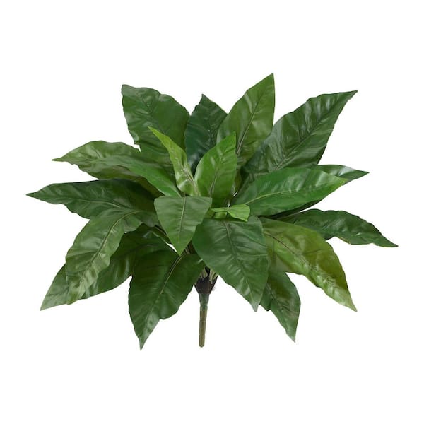 Nearly Natural Indoor 23 in. Birds Nest Fern Artificial Plant (3-Set)